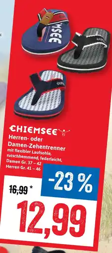 Stolz CHIEMSEE Herren- oder Damen-Zehentrenner Angebot