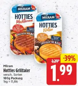 Edeka Center Milram Hotties Grilltaler Angebot
