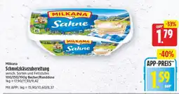 Edeka Center Milkana Sahne Angebot
