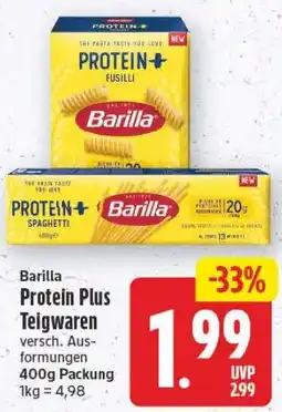 Edeka Center Barilla Protein Plus Teigwaren Angebot