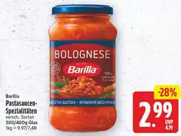 Edeka Center Barilla Bolognese Angebot