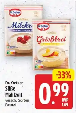 Edeka Center Dr. Oetker Süße Mahlzeit Angebot