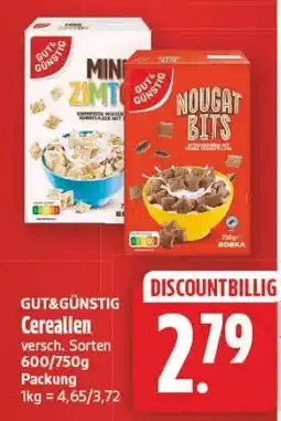 Edeka Center GUT&GÜNSTIG Cereallen Angebot