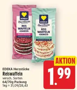 Edeka Center EDEKA Herzstücke Reiswaffeln Angebot