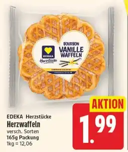 Edeka Center EDEKA Herzstücke Herzwaffeln Angebot