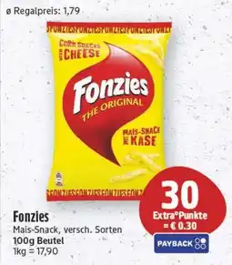 Edeka Center Fonzies Mais-Snack Angebot