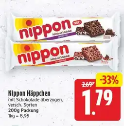 Edeka Center Nippon Häppchen Angebot