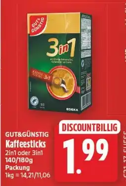 Edeka Center Kaffee sticks EDEKA Angebot