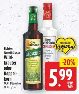 Edeka Center Echter Nordhäuser Wildkräuter oder Doppelkorn Angebot