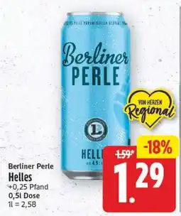 Edeka Center Berliner Perle Helles Angebot