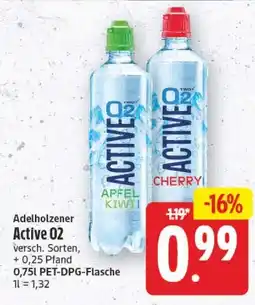 Edeka Center Adelholzener Active O2 Angebot