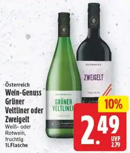 Edeka Center Grüner Veltliner oder Zweigelt Angebot