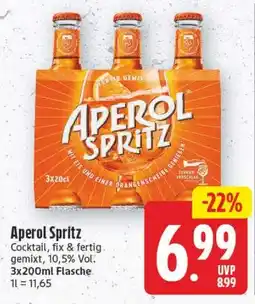 Edeka Center Aperol Spritz Angebot