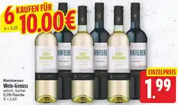 Edeka Center Rivaner Grauburgunder Angebot