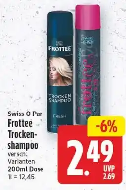 Edeka Center Swiss O Par Frottee Trocken-shampoo Angebot