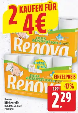 Edeka Center Renova Küchenrolle Angebot
