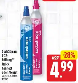 Edeka Center SodaStream CO2-Füllung Angebot