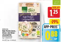 Edeka Center EDEKA Bio High-Protein-Linsen-erbsenwaffeln Angebot