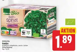Edeka Center EDEKA Bio Blatt-Spinat Angebot