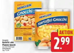Edeka Center Henglein Kartoffel-Gnocchi Angebot