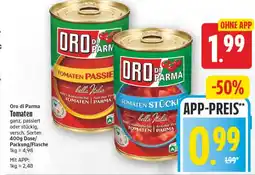 Edeka Center Oro di Parma Tomaten Angebot