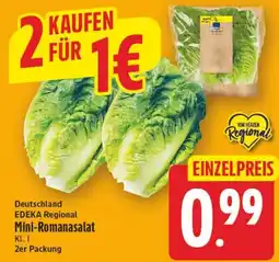 Edeka Center EDEKA Regional Mini-Romanasalat Angebot
