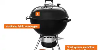 OBI Holzkohlegrill Weber ,,Master Touch GBS E-5750" Angebot