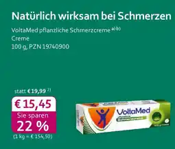 Mea VoltaMed pflanzliche Schmerzcreme Creme Angebot