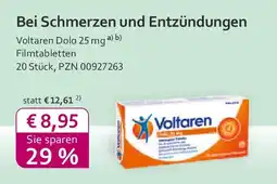 Mea Voltaren Dolo 25 mg Angebot