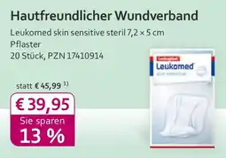 Mea Leukomed skin sensitive steril 7,2 x 5 cm Pflaster Angebot
