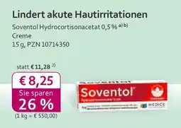Mea Soventol Hydrocortisonacetat 0,5% Creme Angebot