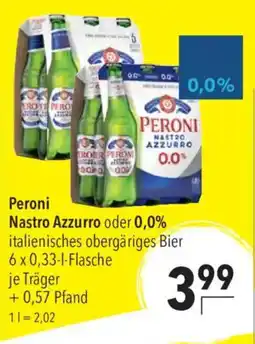 CITTI Markt Peroni Nastro Azzurro Angebot