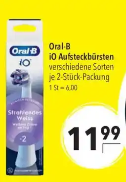CITTI Markt Oral-B iO Aufsteckbürsten Angebot