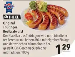 CITTI Markt Wolf Original Thüringer Rostbratwurst Angebot