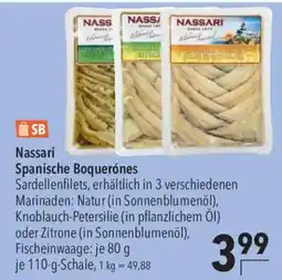 CITTI Markt Nassari Spanische Boquerones Angebot