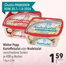 CITTI Markt Walter Popp Kartoffelsalat oder Nudelsalat Angebot
