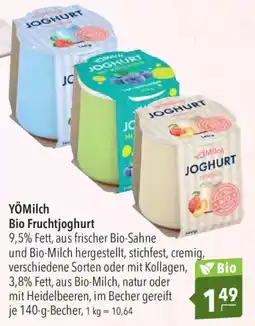 CITTI Markt YÖMilch Bio Fruchtjoghurt Angebot