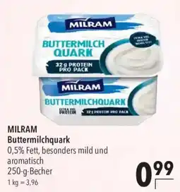 CITTI Markt MILRAM Buttermilchquark Angebot