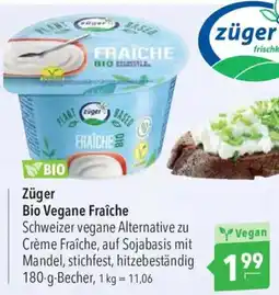 CITTI Markt Züger Bio Vegane Fraîche Angebot