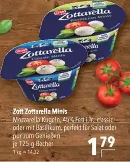 CITTI Markt Zott Zottarella Minis Angebot