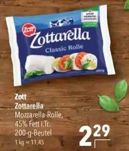 CITTI Markt Zott Zottarella Classic Rolle Angebot