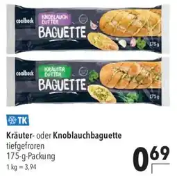 CITTI Markt coolback Kräuter- oder Knoblauchbaguette Angebot