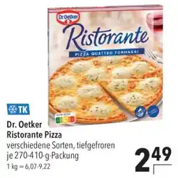 CITTI Markt Dr. Oetker Ristorante Pizza Angebot