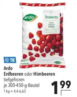CITTI Markt Ardo Erdbeeren oder Himbeeren Angebot