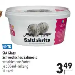 CITTI Markt SIA Glass Schwedisches Sahneeeis Angebot