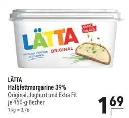 CITTI Markt LÄTTA Halbfettmargarine 39% Original Angebot