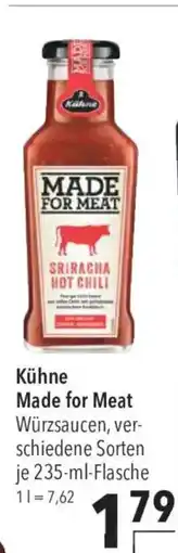 CITTI Markt Kühne Made for Meat Würzsaucen Angebot