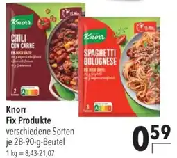 CITTI Markt Knorr Fix Produkte Angebot