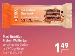 CITTI Markt Maxi Nutrition Protein Waffle Bar Angebot