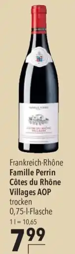 CITTI Markt Familie Perrin Côtes du Rhône Villages AOP Angebot